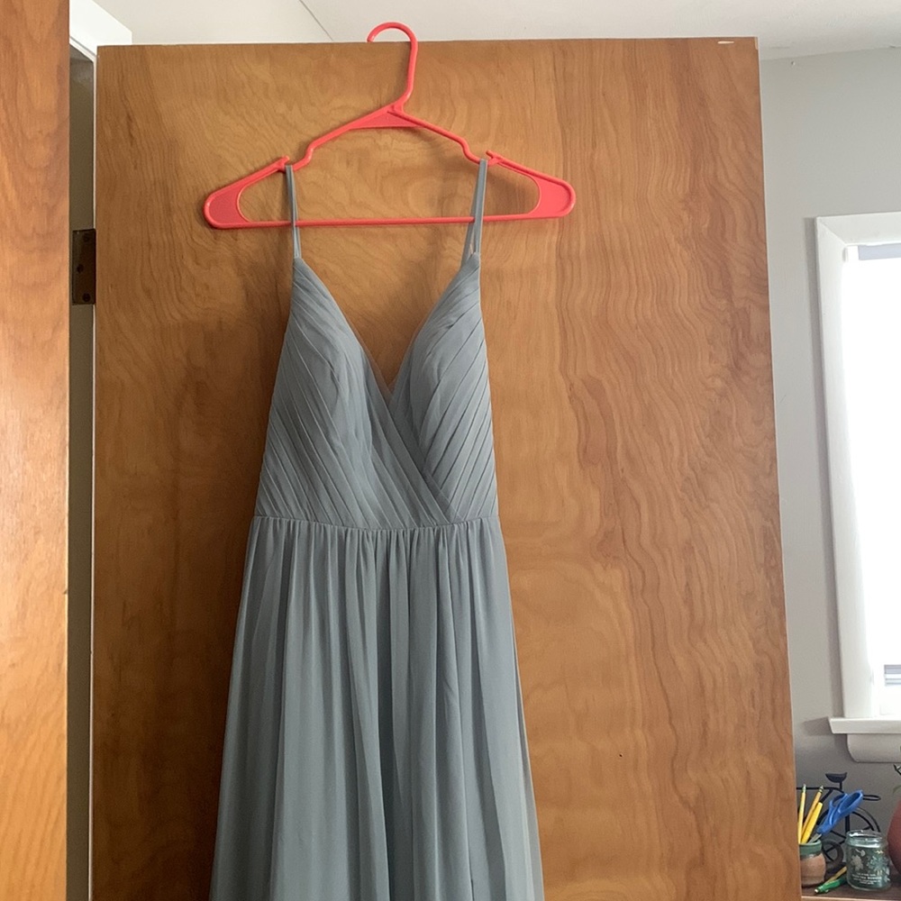 Azazie Blue Bridesmaid Dress